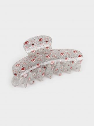 اکسسوری مو زنانه نقره ای دفکتو تصویر ۱