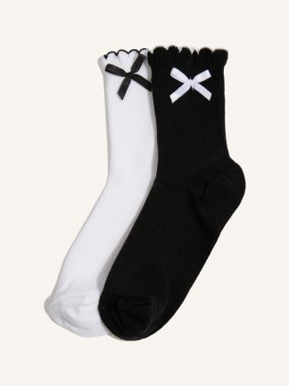 جوراب دخترانه چند رنگ دفکتو تصویر ۱