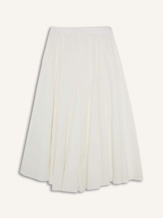 دامن ماکسی زنانه سفید دفکتو