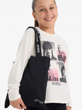 سویشرت دخترانه بژ دفکتو تصویر ۱