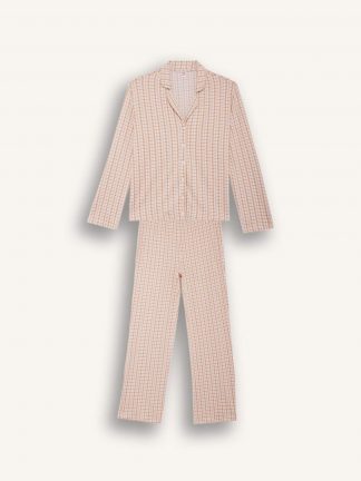 لباس خواب زنانه بژ دفکتو تصویر ۱