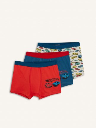 شورت پسرانه قرمز دفکتو تصویر ۱