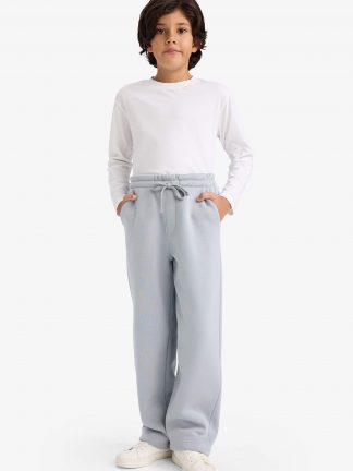 شلوار راحتی پسرانه خاکستری دفکتو تصویر ۱