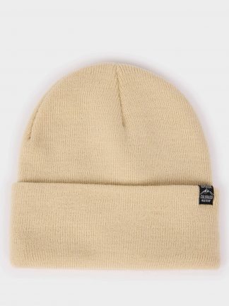 کلاه بافت پسرانه بژ دفکتو تصویر ۱