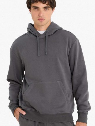 هودی مردانه خاکستری تیره دفکتو تصویر ۱