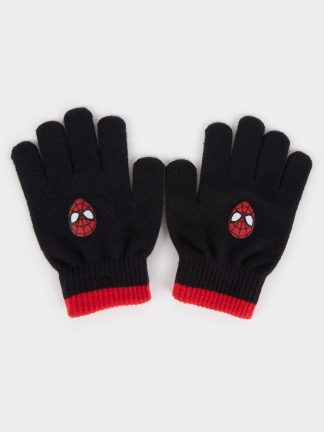 دستکش پسرانه مشکی دفکتو تصویر ۱