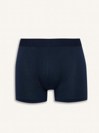 شورت مردانه سرمه ای دفکتو تصویر ۱