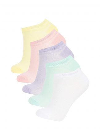 جوراب دخترانه چند رنگ دفکتو تصویر ۱