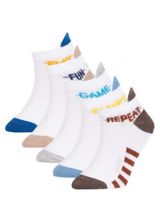 جوراب پسرانه چند رنگ دفکتو تصویر ۱