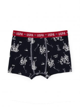 شورت پسرانه سرمه ای یو اس پولو