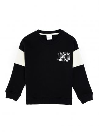 سویشرت پسرانه مشکی یو اس پولو