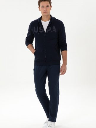 شلوار راحتی مردانه سرمه ای یو اس پولو