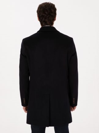 پالتو مردانه سرمه ای کاشارل