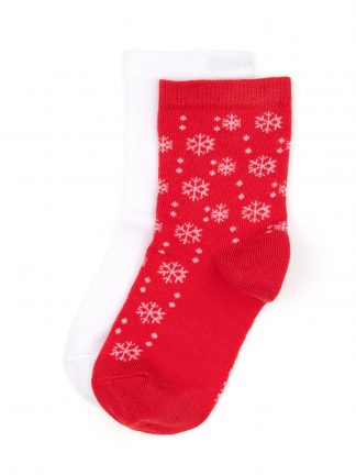 جوراب دخترانه قرمز یو اس پولو