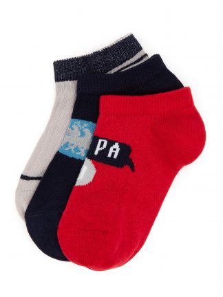 جوراب پسرانه قرمز یو اس پولو