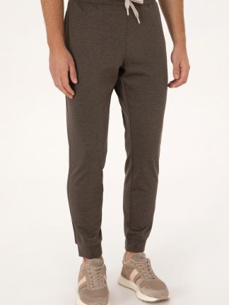 شلوار راحتی مردانه زرشکی یو اس پولو