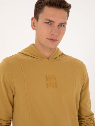 هودی مردانه آبی نفتی یو اس پولو