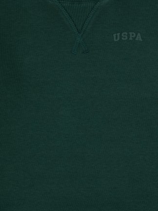 سویشرت پسرانه سبز تیره یو اس پولو