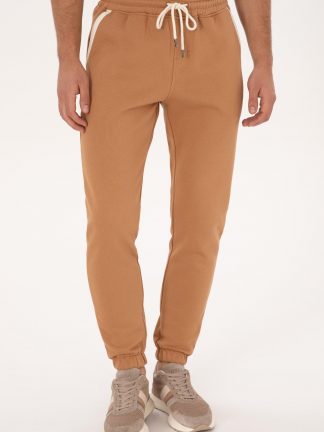 شلوار راحتی مردانه شتری یو اس پولو