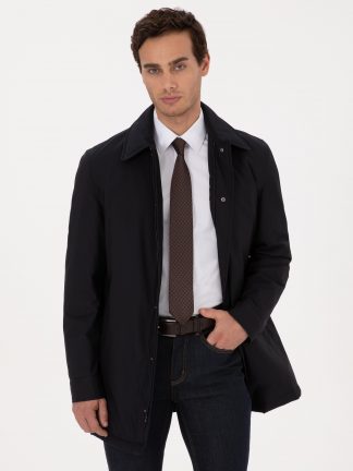 کاپشن مردانه سرمه ای کاشارل