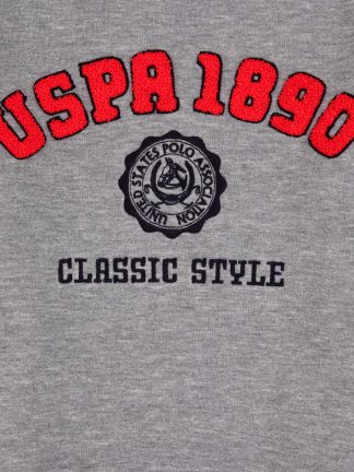 سویشرت پسرانه خاکی ملانژ یو اس پولو