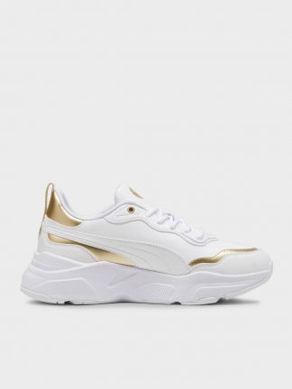 کفش کتانی زنانه سفید پوما تصویر ۱