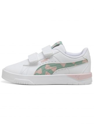 کفش اسپرت دخترانه سفید مدل Jada Classic Girly V PS 403828-01 Ortopedik پوما تصویر ۱