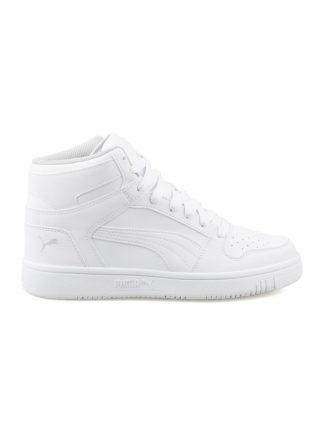 کفش کتانی ساق بلند زنانه سفید مدل Rebound Layup SL Jr پوما تصویر ۱