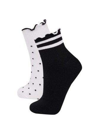 جوراب زنانه چند رنگ دفکتو تصویر ۱