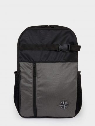 کوله پشتی مردانه خاکستری تیره دفکتو تصویر ۱