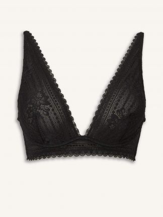 سوتین زنانه مشکی دفکتو تصویر ۱