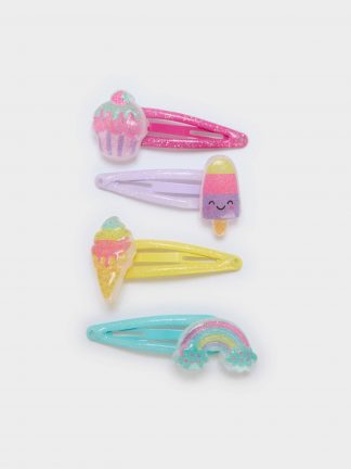 اکسسوری مو دخترانه چند رنگ دفکتو تصویر ۱