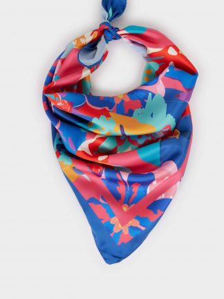 روسری و شال زنانه چند رنگ دفکتو تصویر ۱