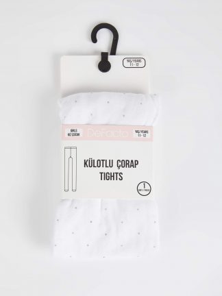 جوراب دخترانه چند رنگ دفکتو تصویر ۱